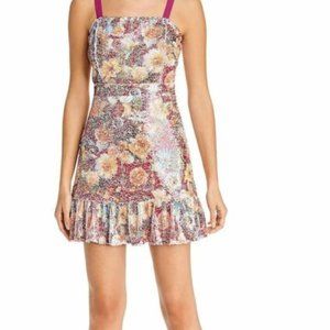 NWT AQUA SEQUINED SLEEVELESS PARTY DRESS - Medium